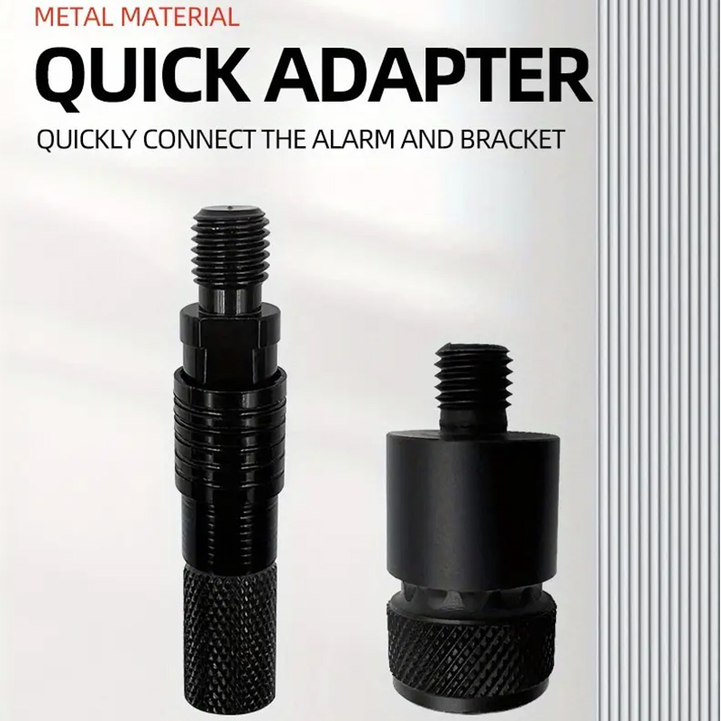Bite Alarm - 1pc/2pcs/3pcs/4pcs Aluminum Fishing Rod Bracket Connector