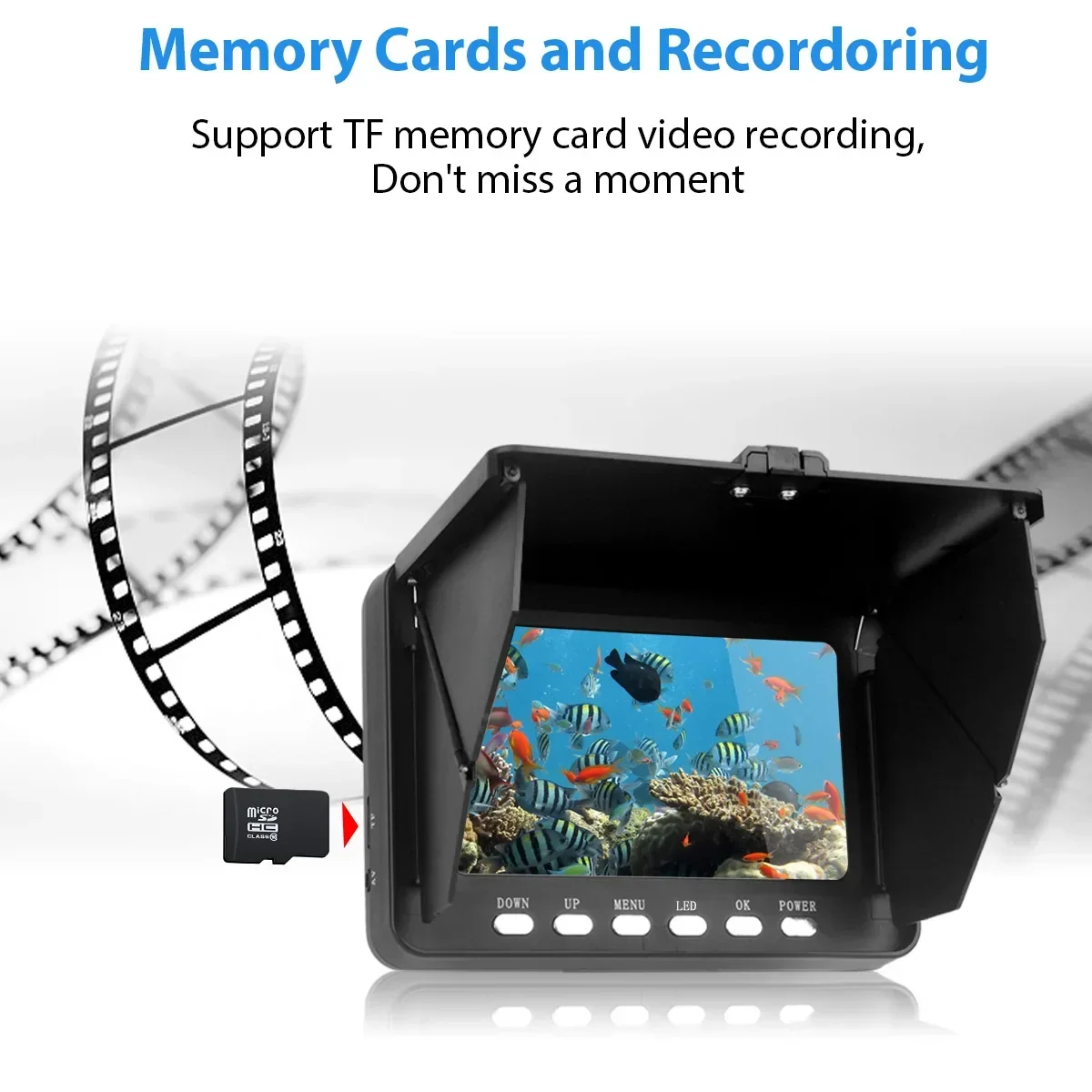 Fish Finder 5.0 Inch LCD Displ - đánh giá và giá Fish Finder Cable