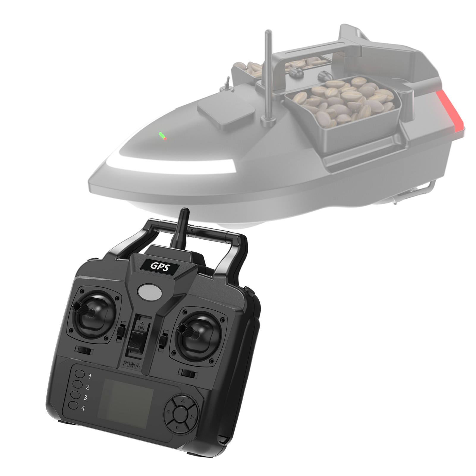 Remote Control for V020 GPS Fi - đánh giá và giá Fishing Gps