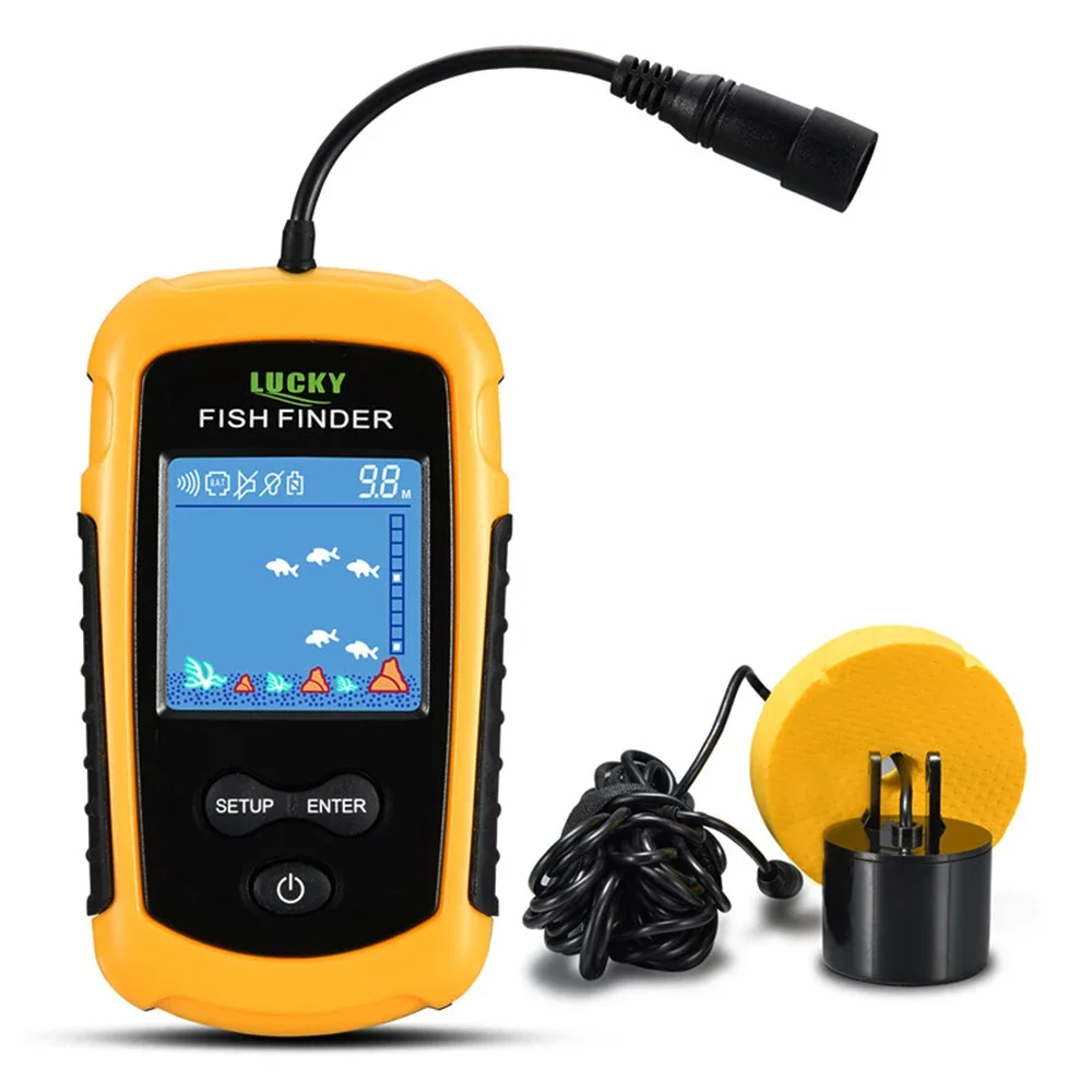 Lucky LCD Color Screen Portabl - đánh giá và giá Fish Finder Portable