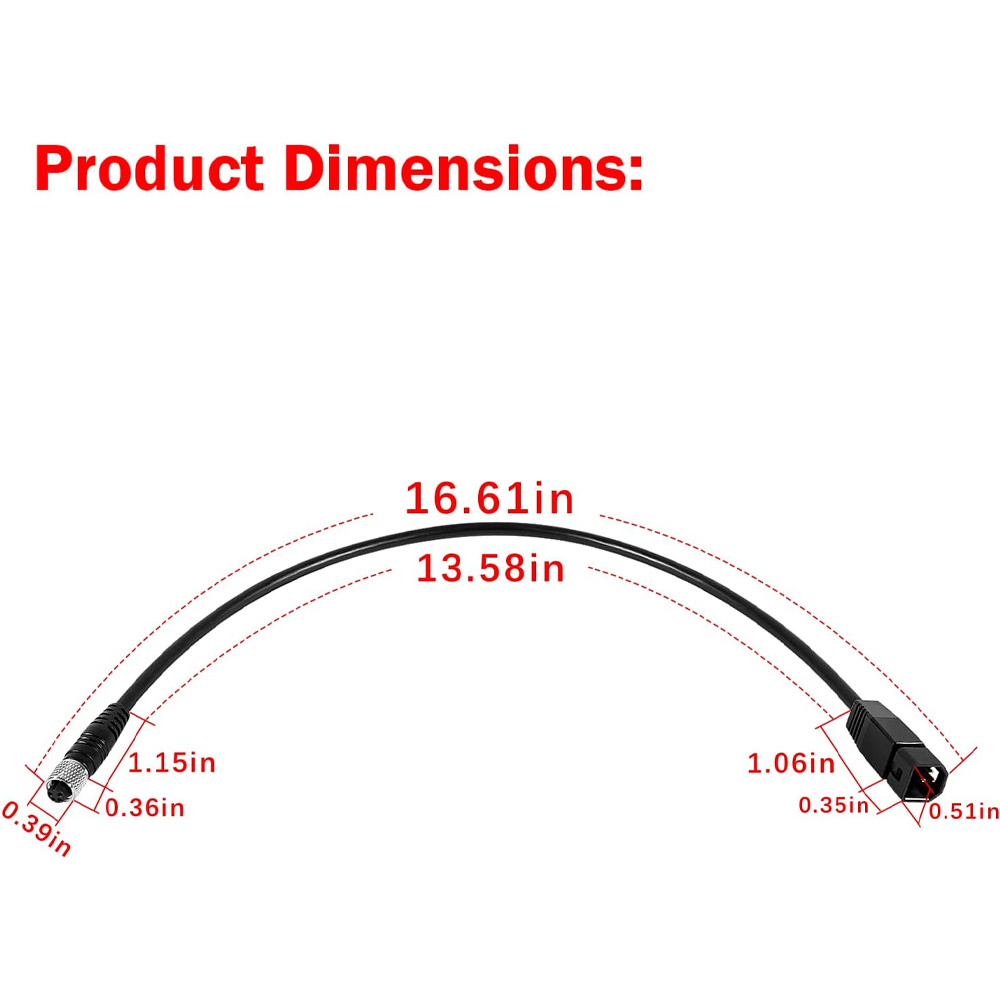 Replacement for1852068 MKR-US2 - đánh giá và giá Fish Finder Cable