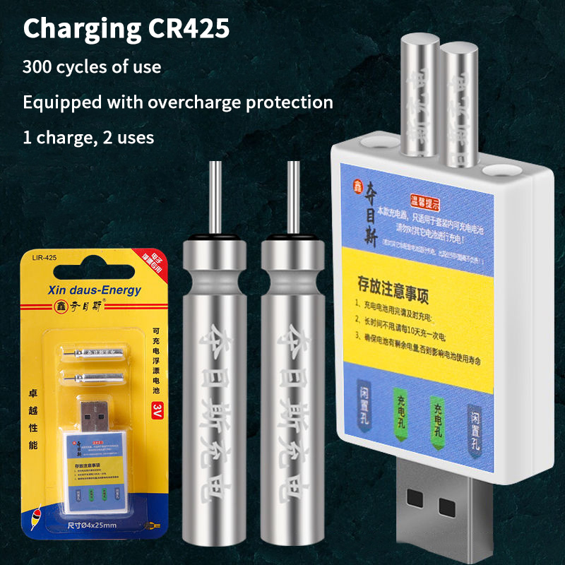 Float Rechargeable Battery CR4 - đánh giá và giá Fish Finder Charger