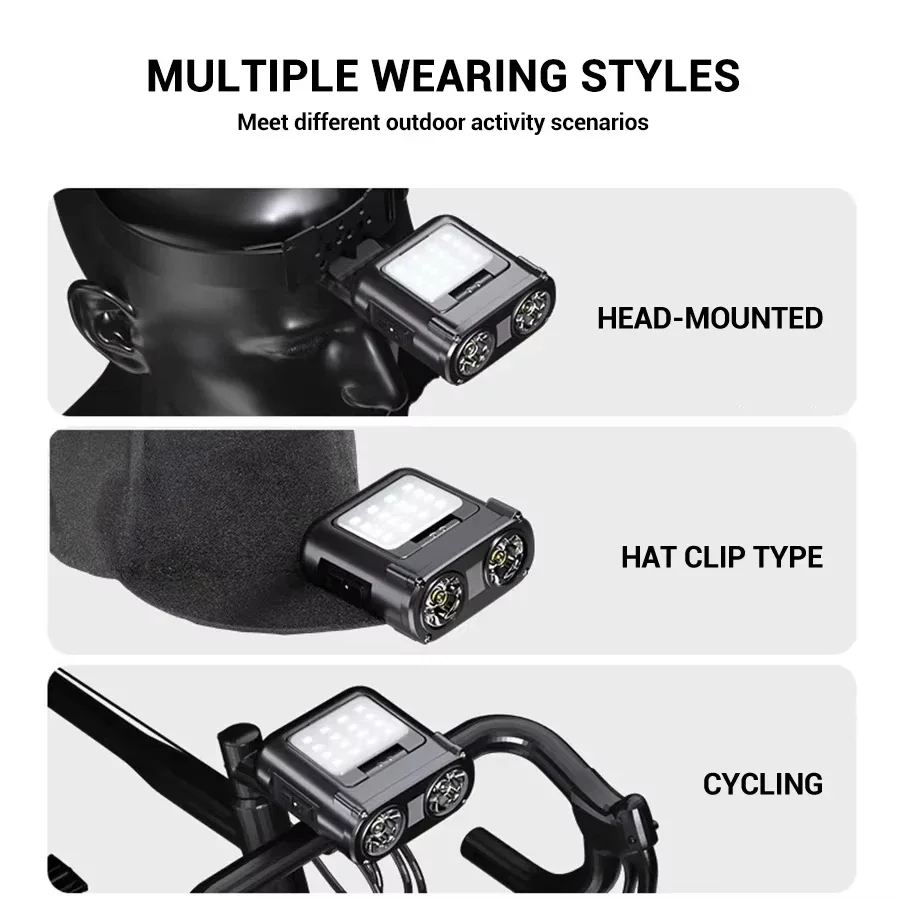 Sensor COB LED Headlamp Cap Cl - đánh giá và giá Fishing Light