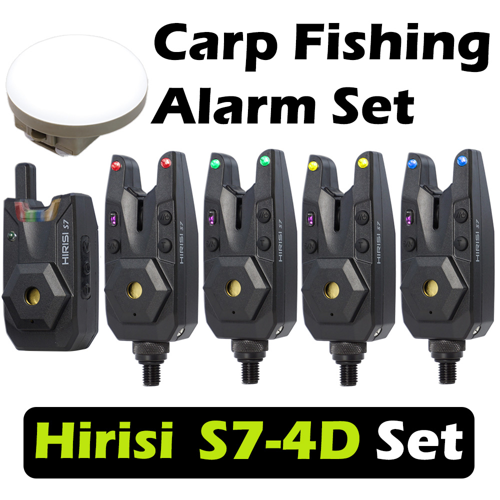 Hirisi S7-4D Wireless Carp Fis - đánh giá và giá Bite Alarm